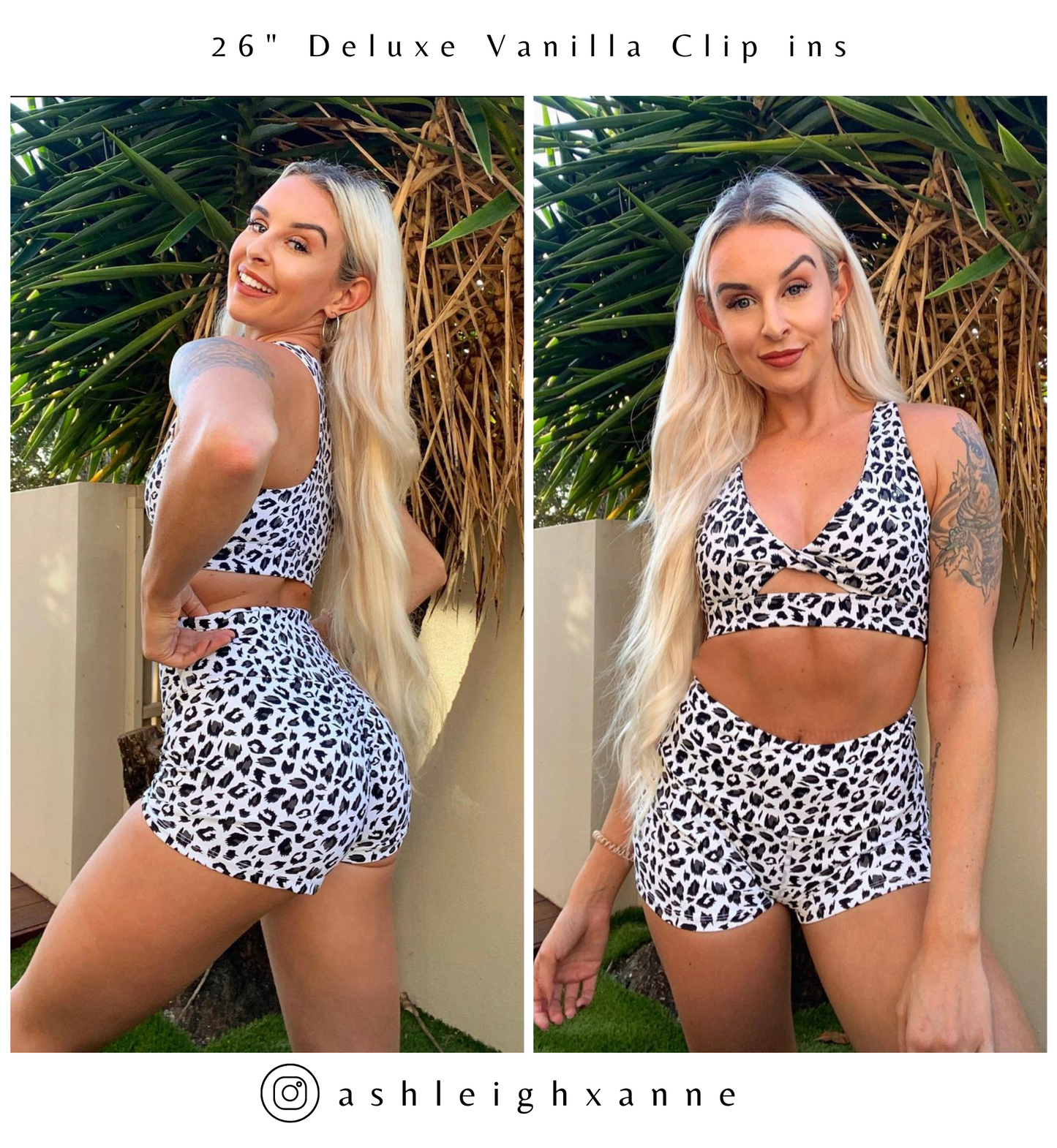 Vanilla Blonde #60 Weft Hair Extensions 26-inch