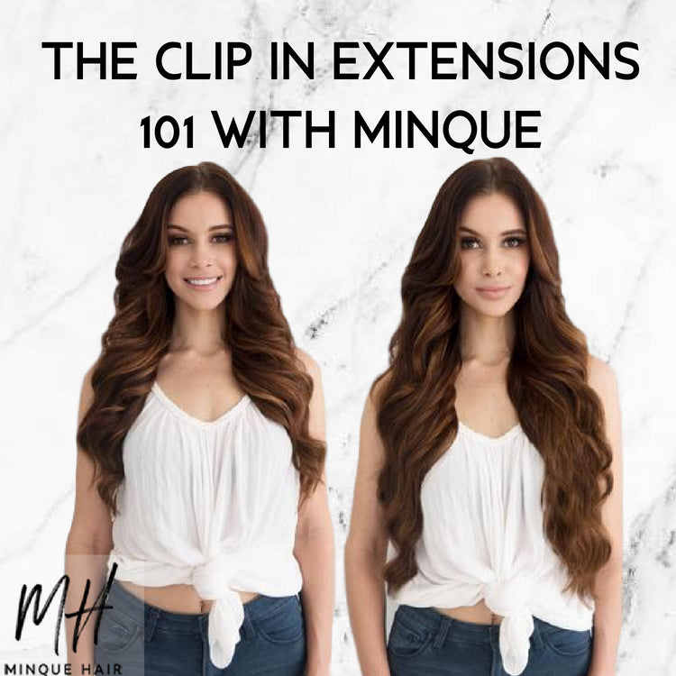 Clip-In Extensions | Minque Hair Extensions | How to apply Hair Extensions | Hair Extensions Knowledge 