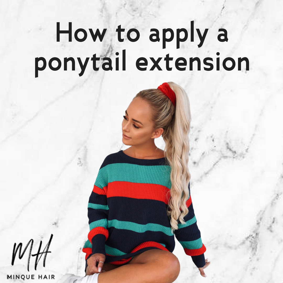 How Do I Apply a Clip-On Ponytail Extension?