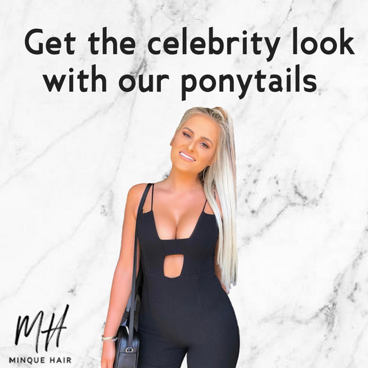 Get the celebrity look with our ponytail hair extensions