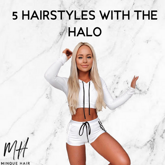 Halo Hair Extensions: Five Easy Hairstyles with a Halo