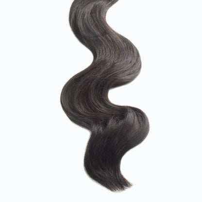 raven brown #1b tape hair extensions 4 remi human hair minque hair extensions