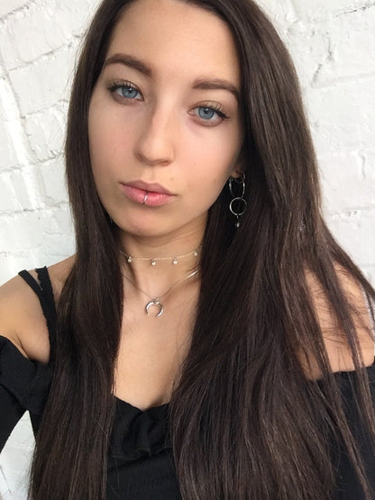 cadbury brown #3 halo hair extensions 26inch classic