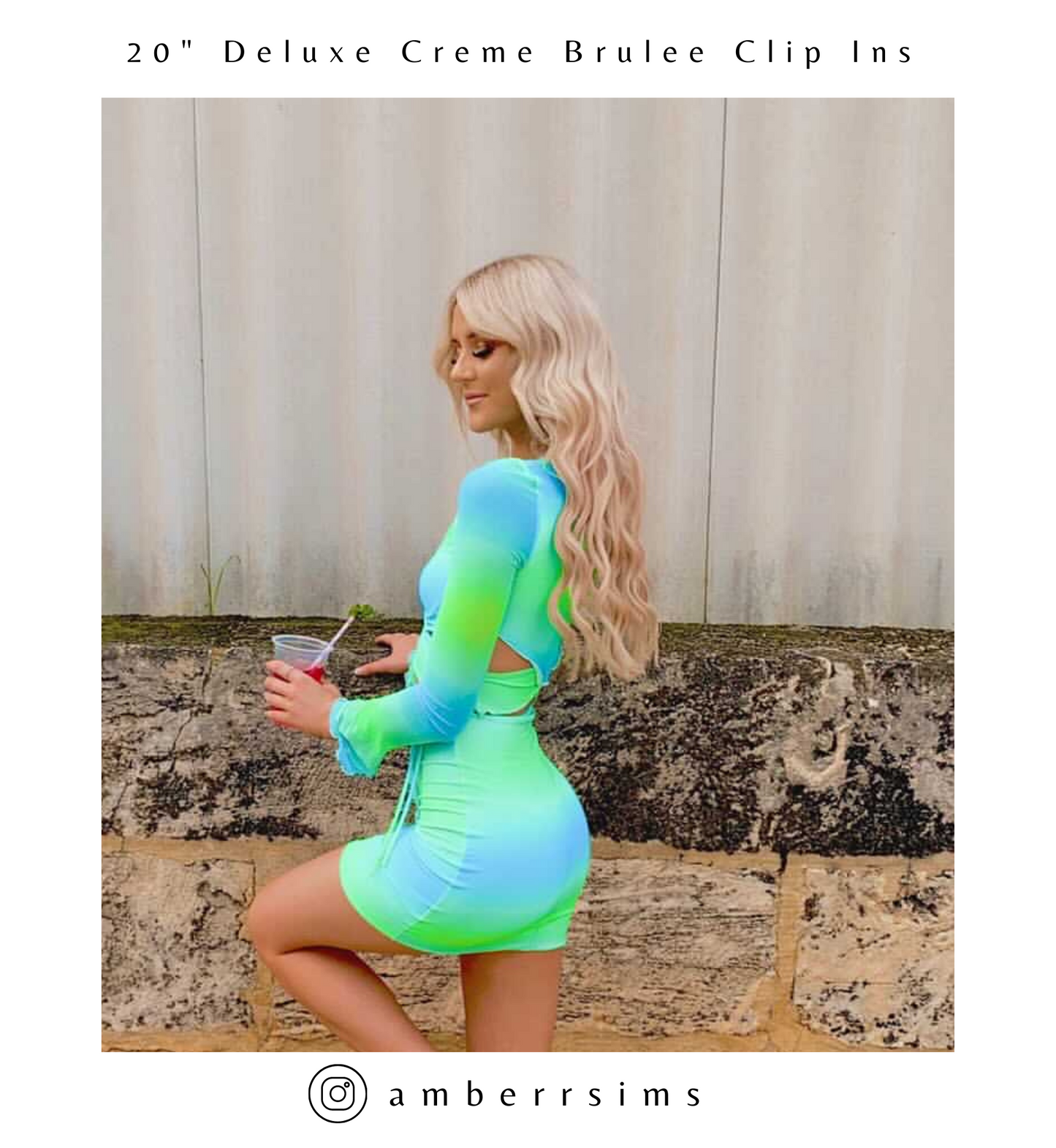 Creme Brulee Blonde #22 Tape Hair Extensions 26-inch