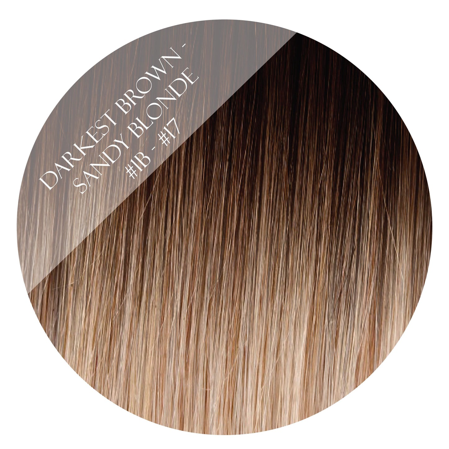 kit kat #1b-17 balayage tape hair extensions 20inch 80pcs - two full heads