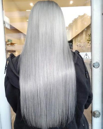 Grey Storm Clip In Hair Extensions 20-inch