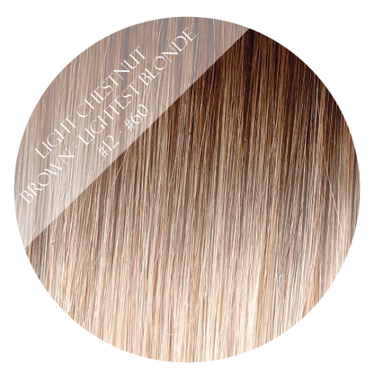 coconut grove #12-60 balayage halo hair extensions 20inch deluxe
