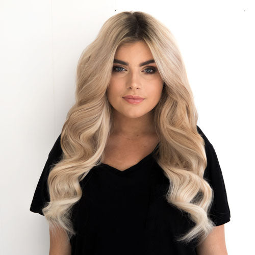 Malibu Blonde #613 Clip In Hair Extensions 26inch Deluxe