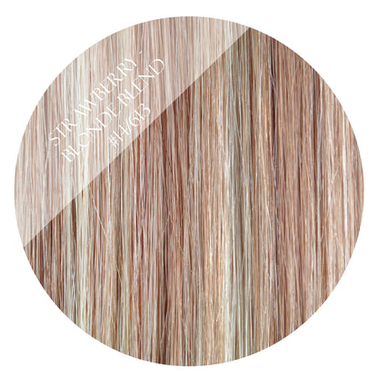 strawberries & cream #14/613 tape hair extensions 26inch 80pcs - two full heads