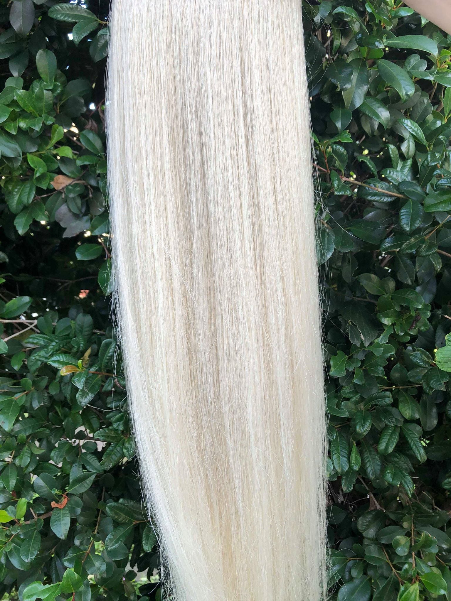 Vanilla Blonde #60 Tape Hair Extensions 20inch 20pcs - Half Head, Cheap Tape Hair Extensions, Expensive Tape Hair Extensions, Blend tape hair extensions, Cheap Blonde Hair Extensions, Expensive Blonde Hair Extensions