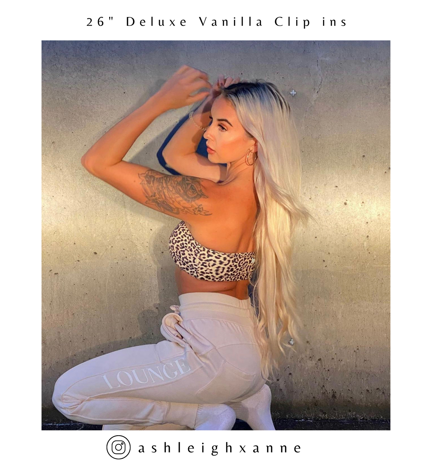 Vanilla Blonde #60 Halo Hair Extensions 20-inch