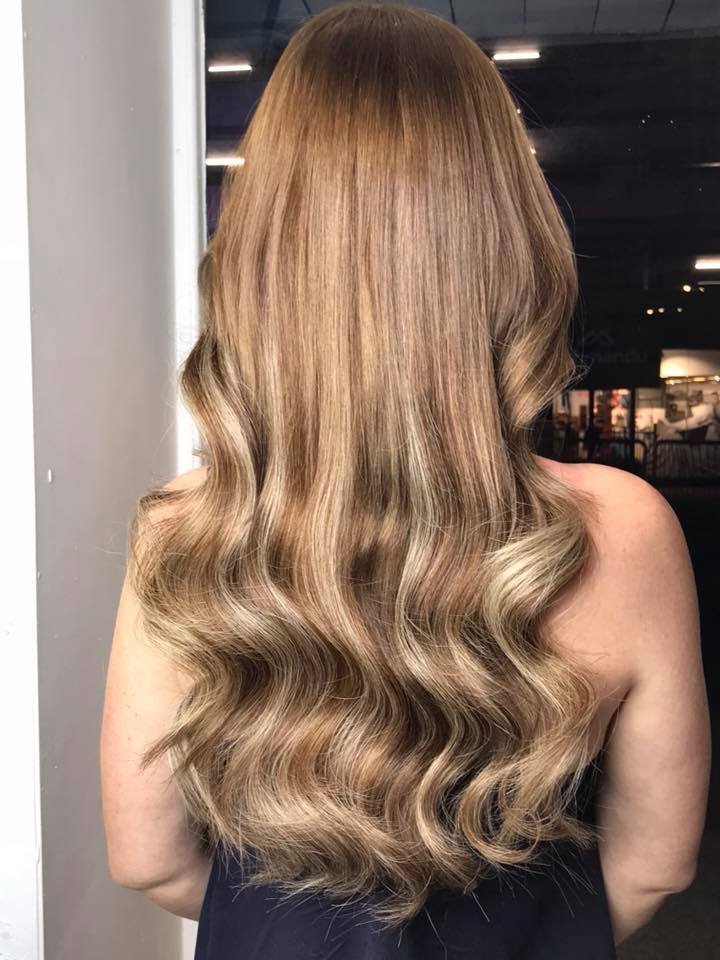 Caramel Swirl #12/613 Clip In Hair Extensions 20-inch