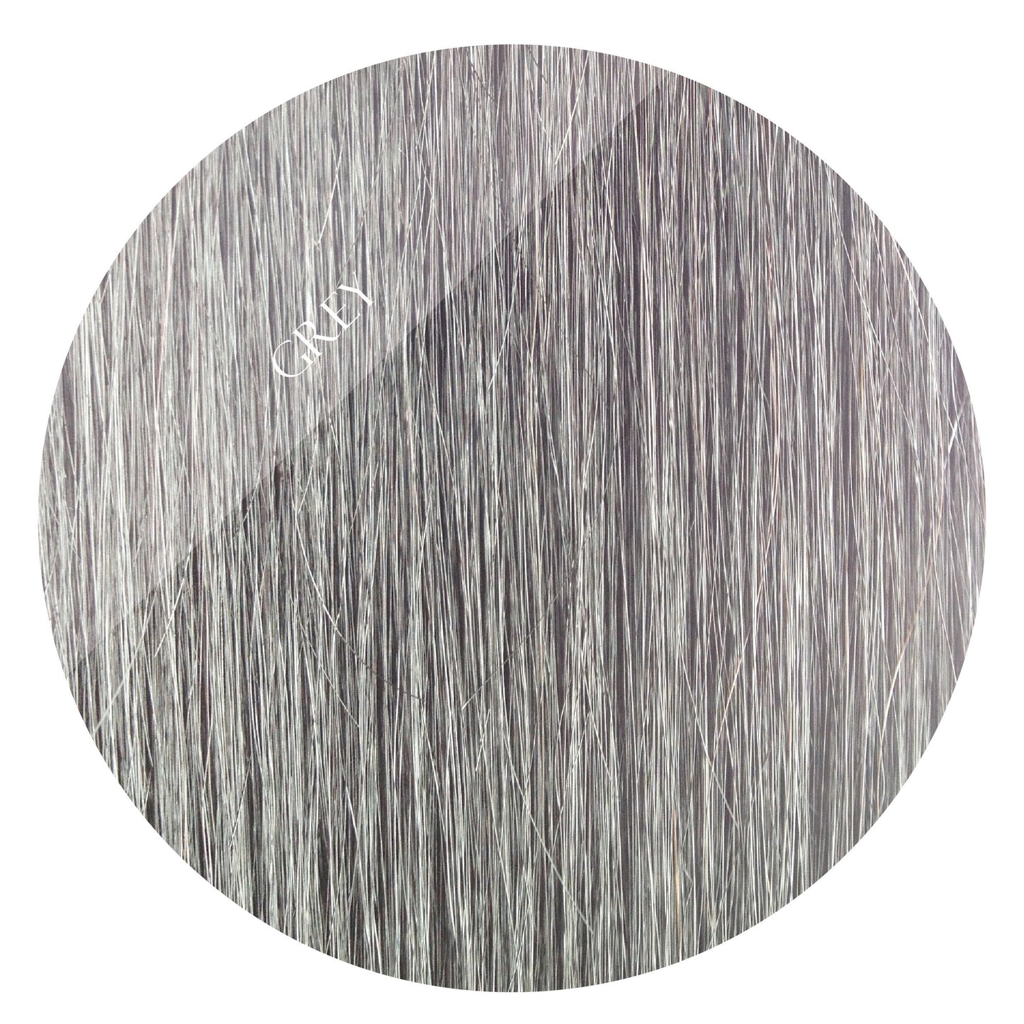 grey storm tape hair extensions 26inch 80pcs - two full heads